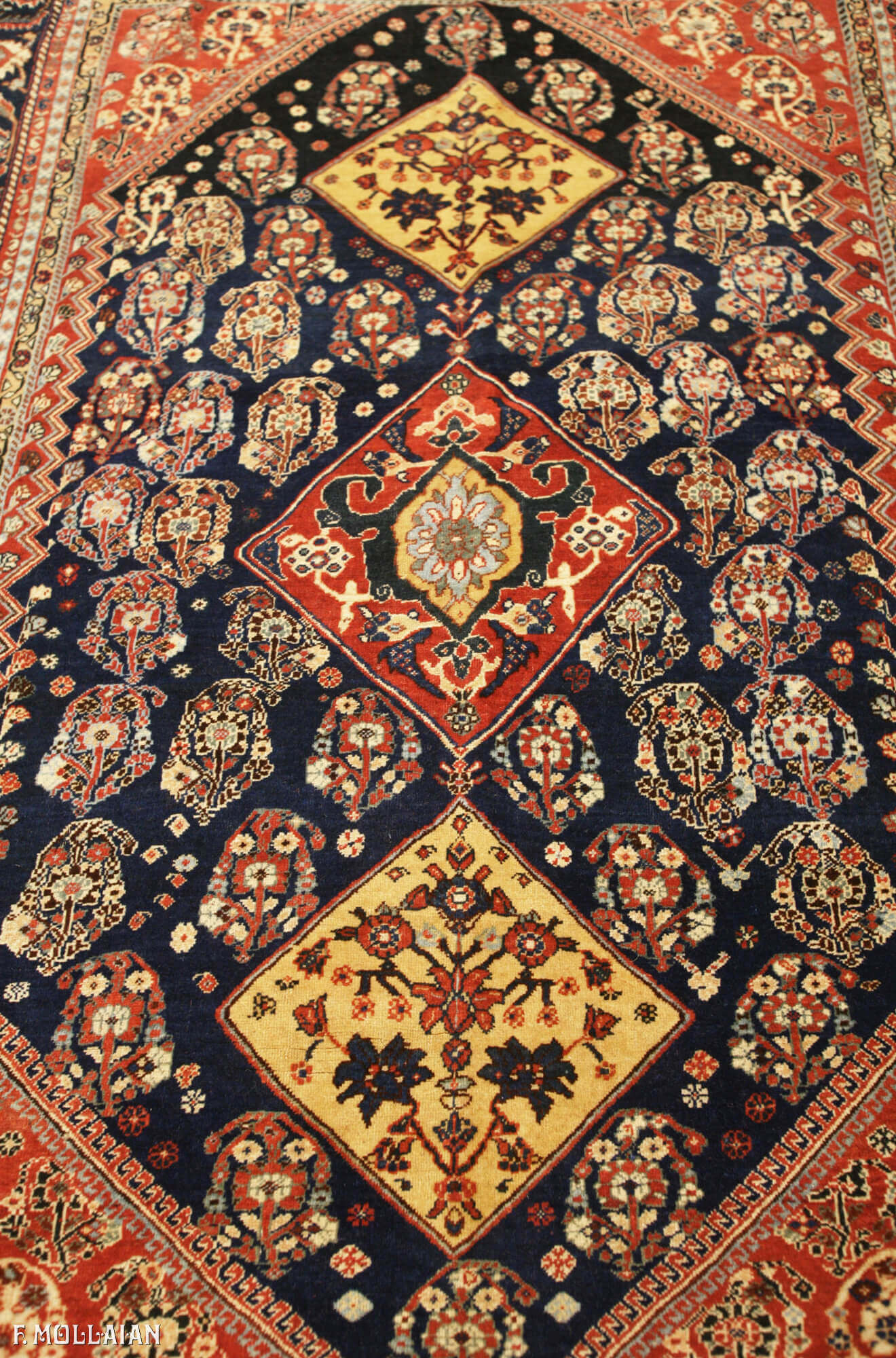 Teppich Persischer Antiker Kashkuli n°:84931382